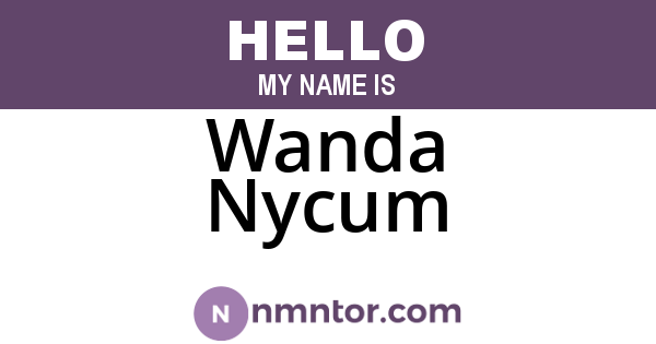 Wanda Nycum