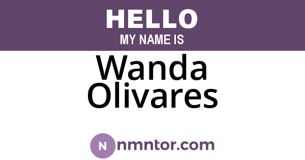 Wanda Olivares