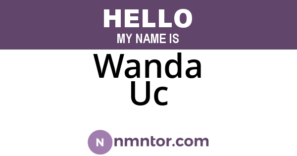 Wanda Uc