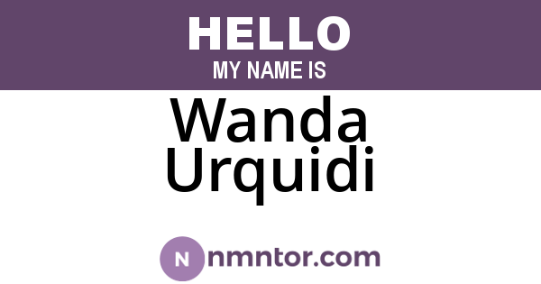 Wanda Urquidi