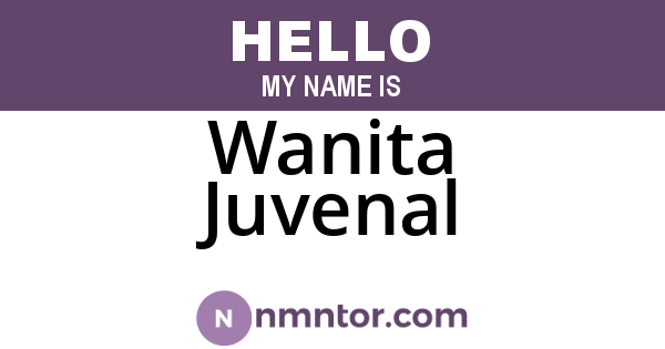 Wanita Juvenal