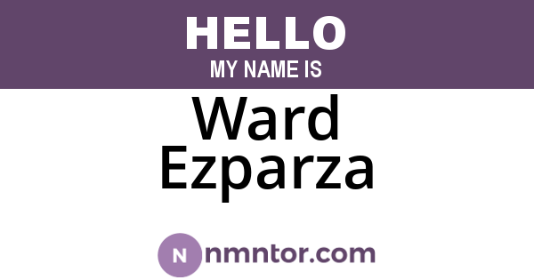 Ward Ezparza