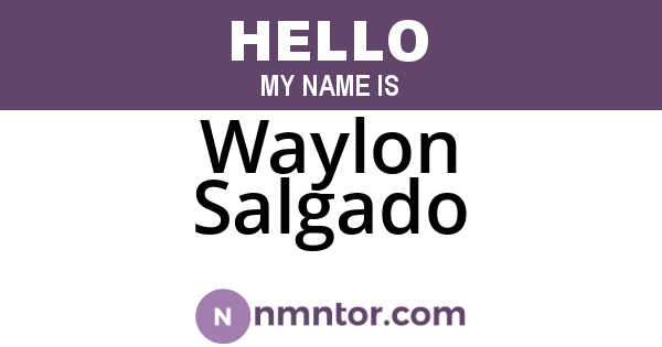 Waylon Salgado