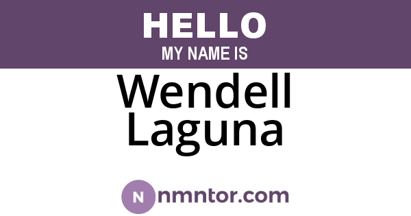 Wendell Laguna