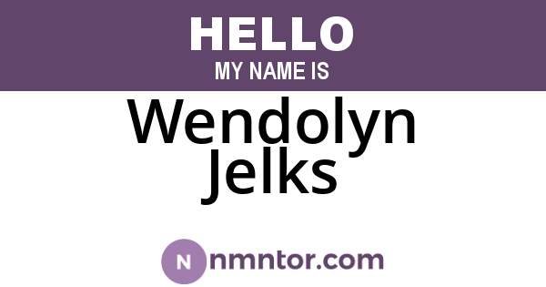 Wendolyn Jelks