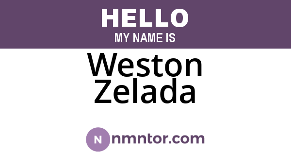 Weston Zelada