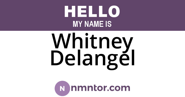 Whitney Delangel