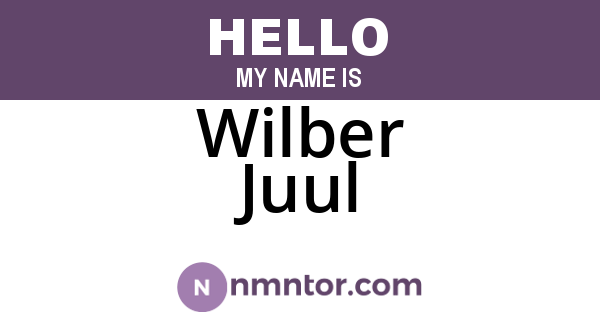 Wilber Juul