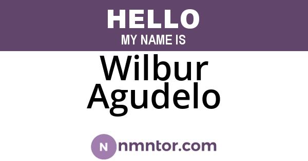 Wilbur Agudelo