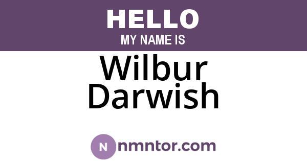 Wilbur Darwish