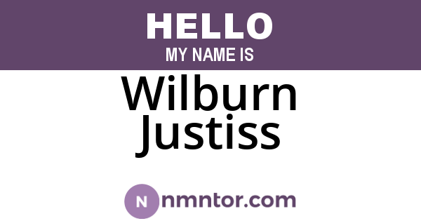 Wilburn Justiss