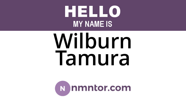 Wilburn Tamura