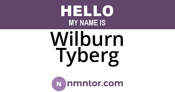 Wilburn Tyberg