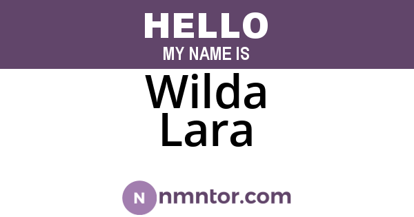 Wilda Lara