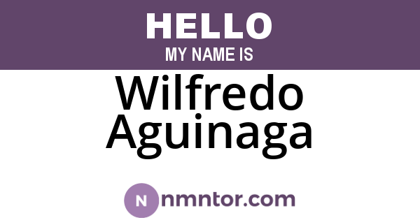 Wilfredo Aguinaga