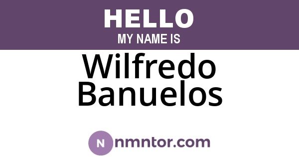 Wilfredo Banuelos