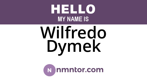 Wilfredo Dymek