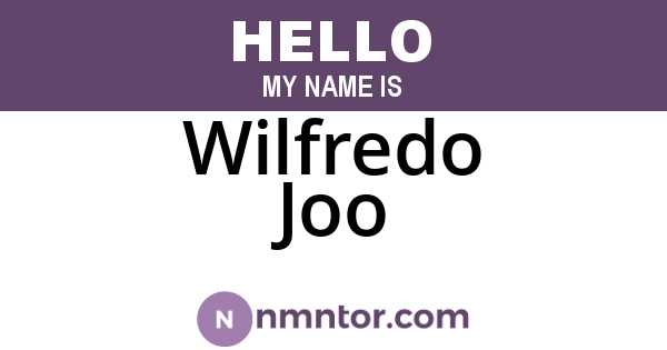 Wilfredo Joo