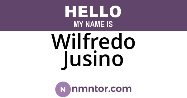 Wilfredo Jusino