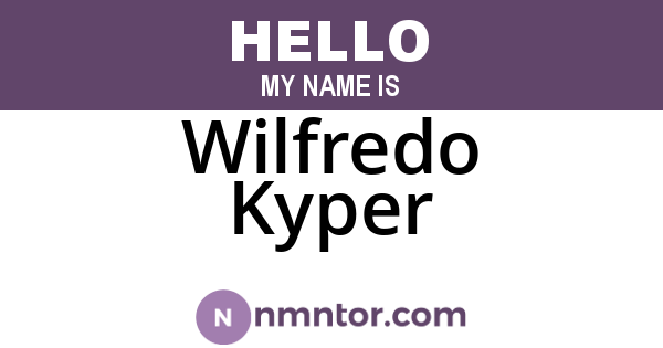 Wilfredo Kyper