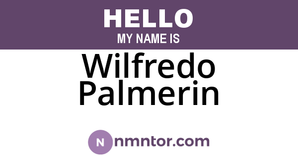 Wilfredo Palmerin