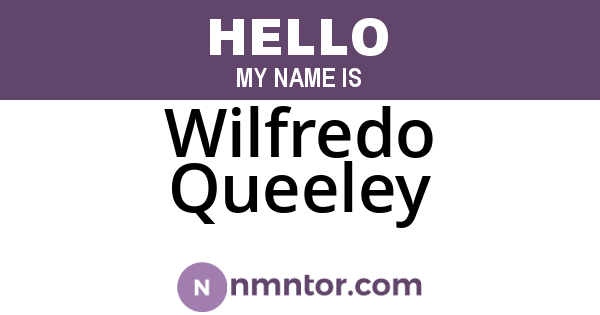 Wilfredo Queeley