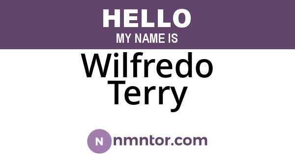 Wilfredo Terry