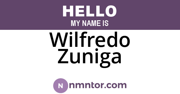 Wilfredo Zuniga