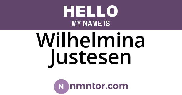 Wilhelmina Justesen