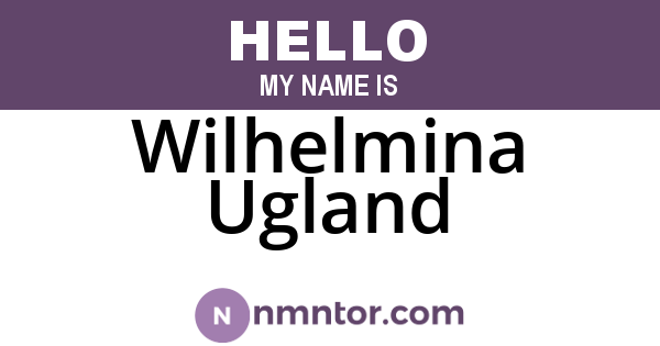 Wilhelmina Ugland