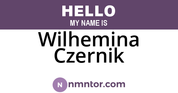 Wilhemina Czernik