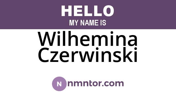 Wilhemina Czerwinski