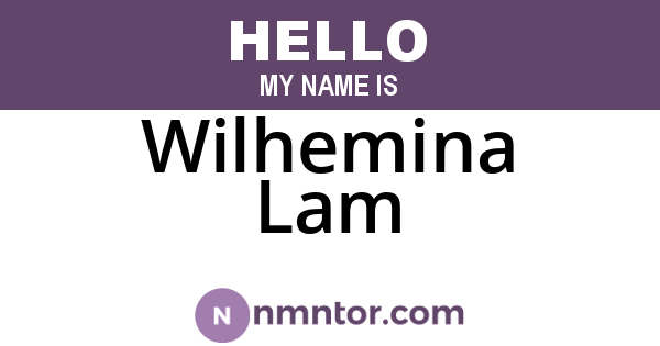 Wilhemina Lam