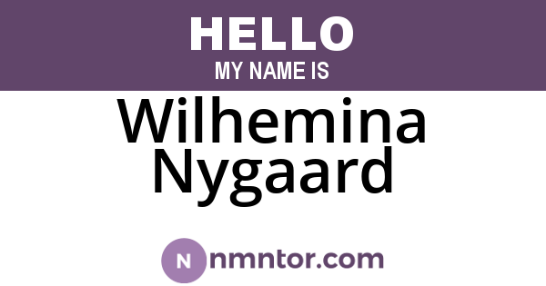 Wilhemina Nygaard