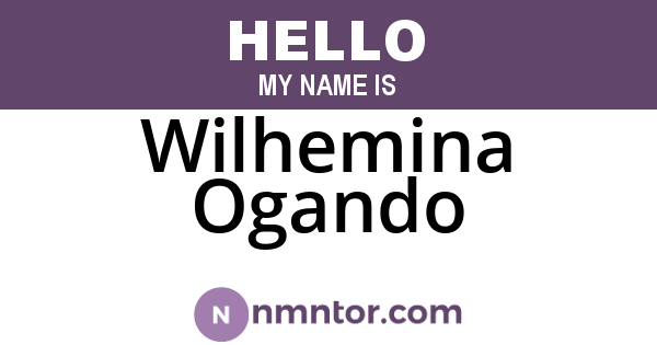 Wilhemina Ogando