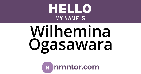 Wilhemina Ogasawara