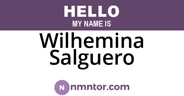 Wilhemina Salguero
