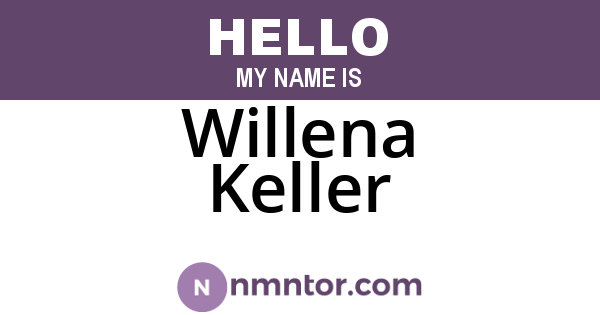 Willena Keller