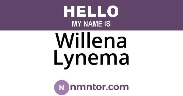 Willena Lynema