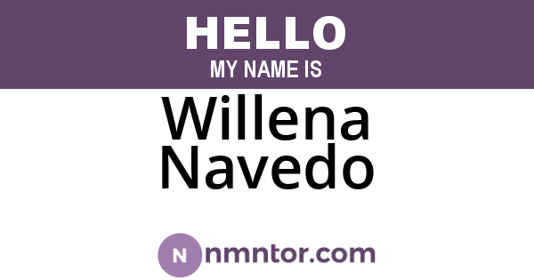 Willena Navedo