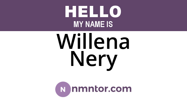 Willena Nery