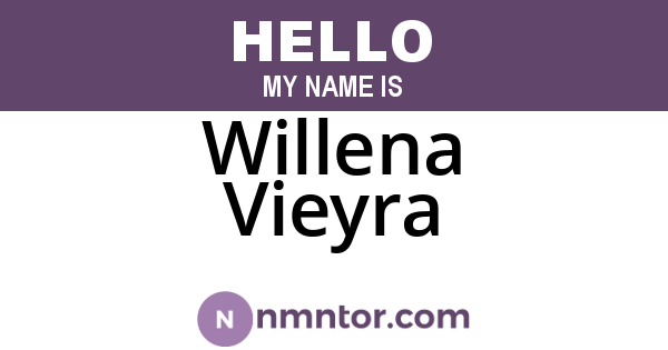 Willena Vieyra