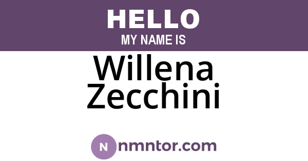 Willena Zecchini