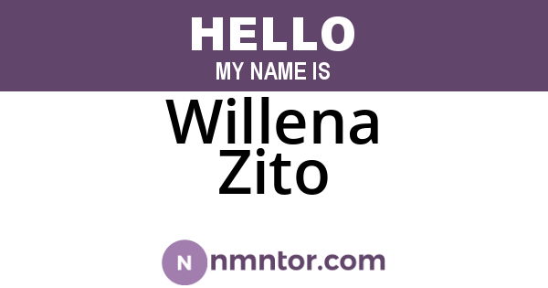 Willena Zito