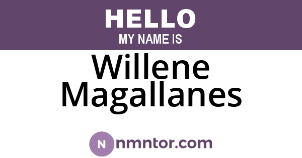 Willene Magallanes