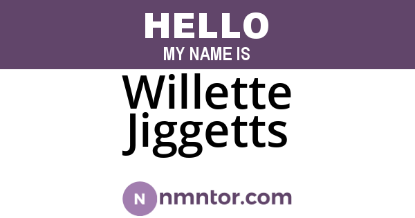 Willette Jiggetts