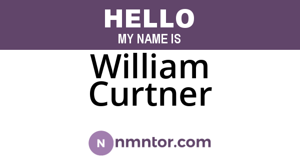 William Curtner
