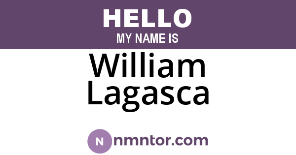 William Lagasca