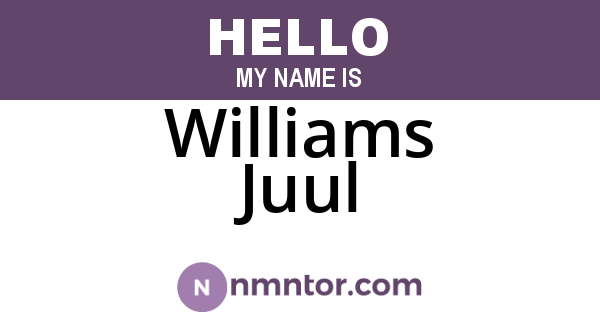 Williams Juul