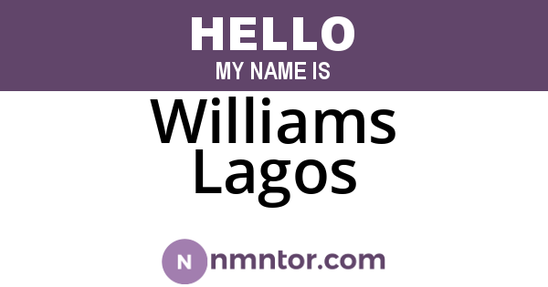 Williams Lagos
